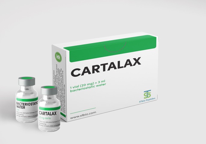 Cartalax 20 mg / 1 vial + bacteriostatic water 3 ml