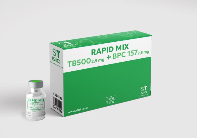 RAPID MIX (TB-500 2.5 mg, BPC-157 2.5 mg в 1 виале) 5mg/1vials