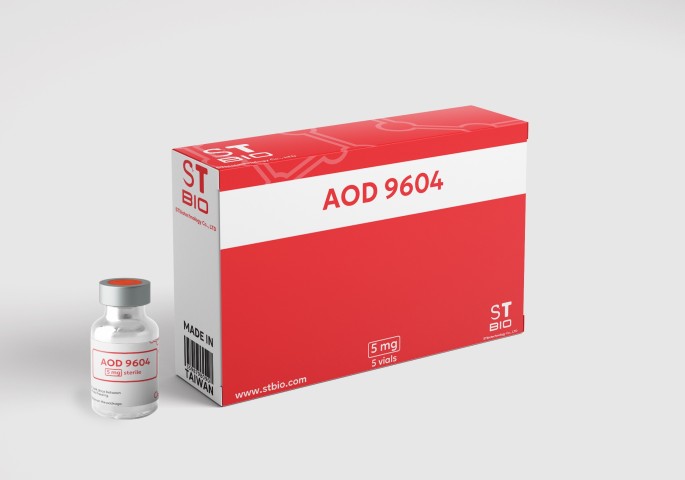 AOD 9604 5 mg/ 1 vials
