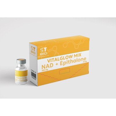 VITALGLOW MIX (NAD 200mg + Epithalon 10mg) 210 mg / 5 vials