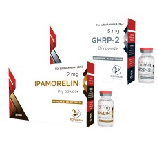 Курс на массу GHRP-2 + ipamorelin (1 курс до 6 месяцев, либо 2 курса по 3 месяца)