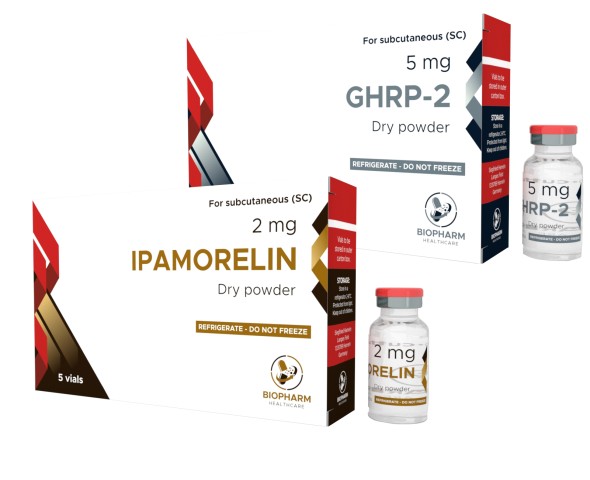 Курс на массу GHRP-2 + ipamorelin (1 курс до 6 месяцев, либо 2 курса по 3 месяца..