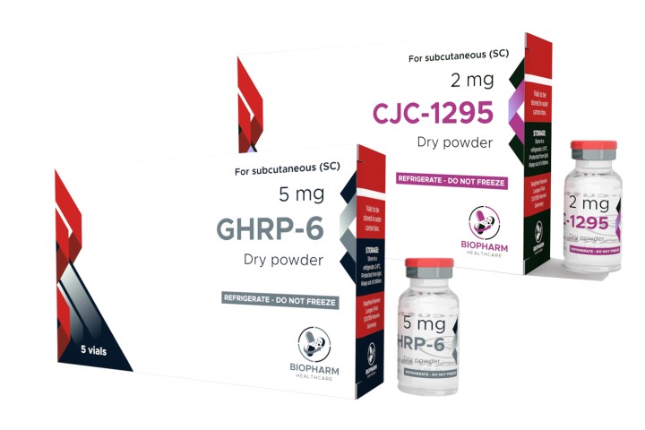 Курс на массу GHRP-6 + CJC-1295 (2 курса по 6 недель)