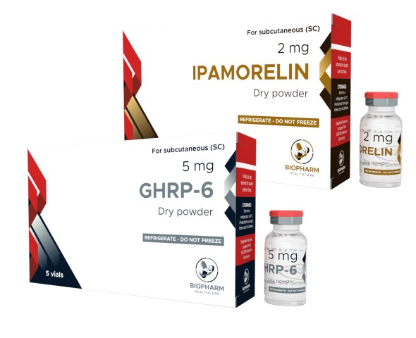 Курс на массу GHRP-6 + Ipamorelin (2 курса по 3 месяца или 1 6 месяцев)
