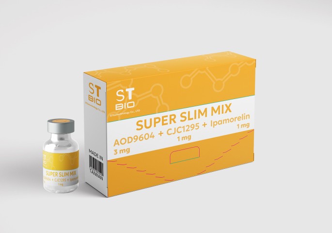SUPER SLIM MIX (AOD9604 3mg CJC1295 1mg Ipamorelin 1mg)5mg/1vials